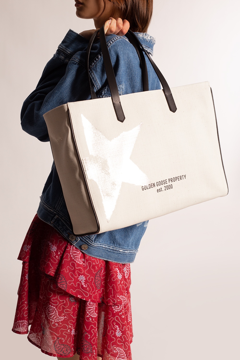 Golden Goose ‘Golden Star’ shopper bag